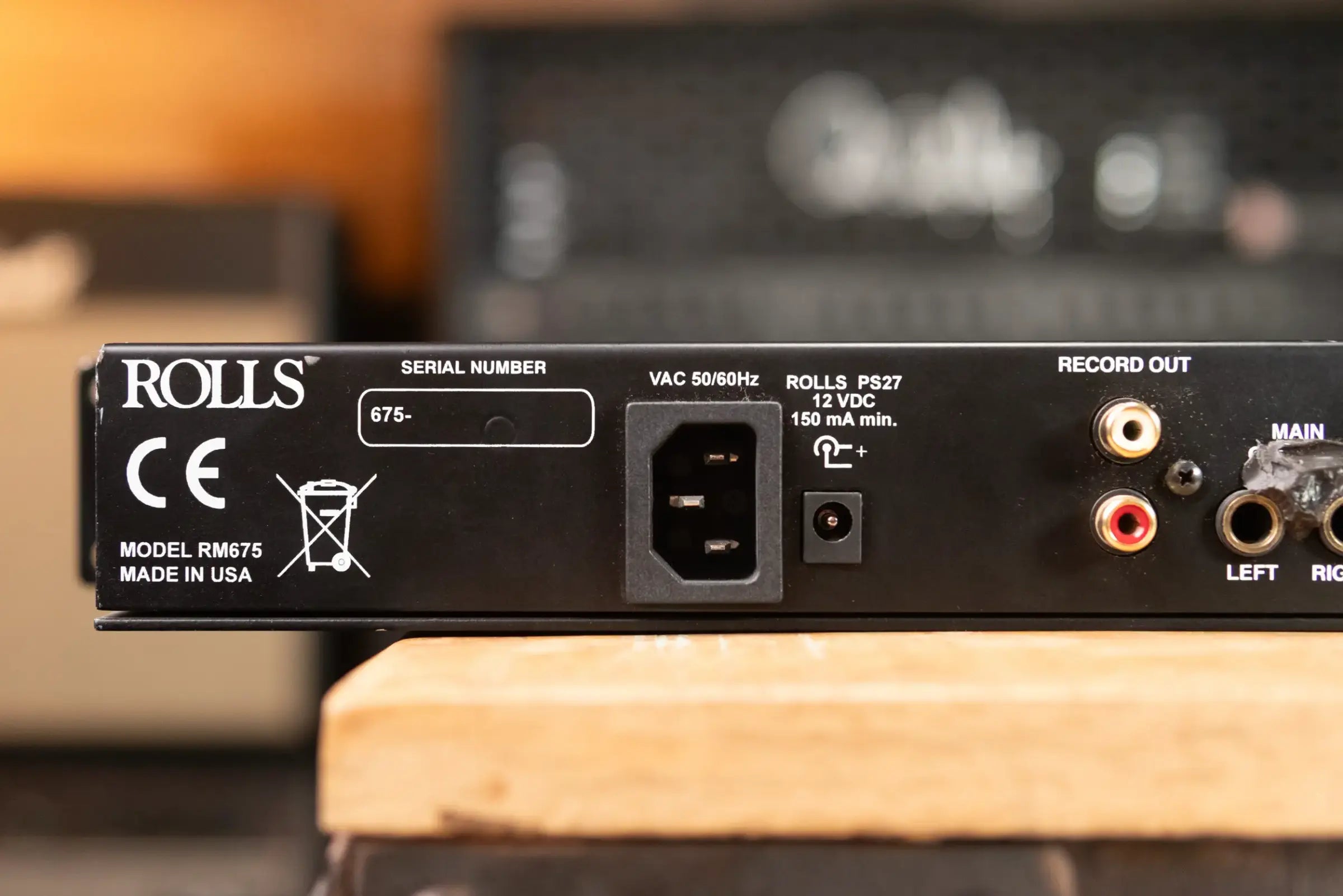 Rolls Technomad RM675 Audio Mixer - Used