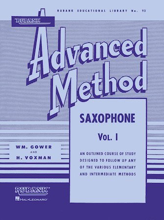 Rubank Advanced Method - Saxophone Vol. 1