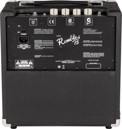 Fender Rumble 15 1x8" 15-watt Bass Combo Amp