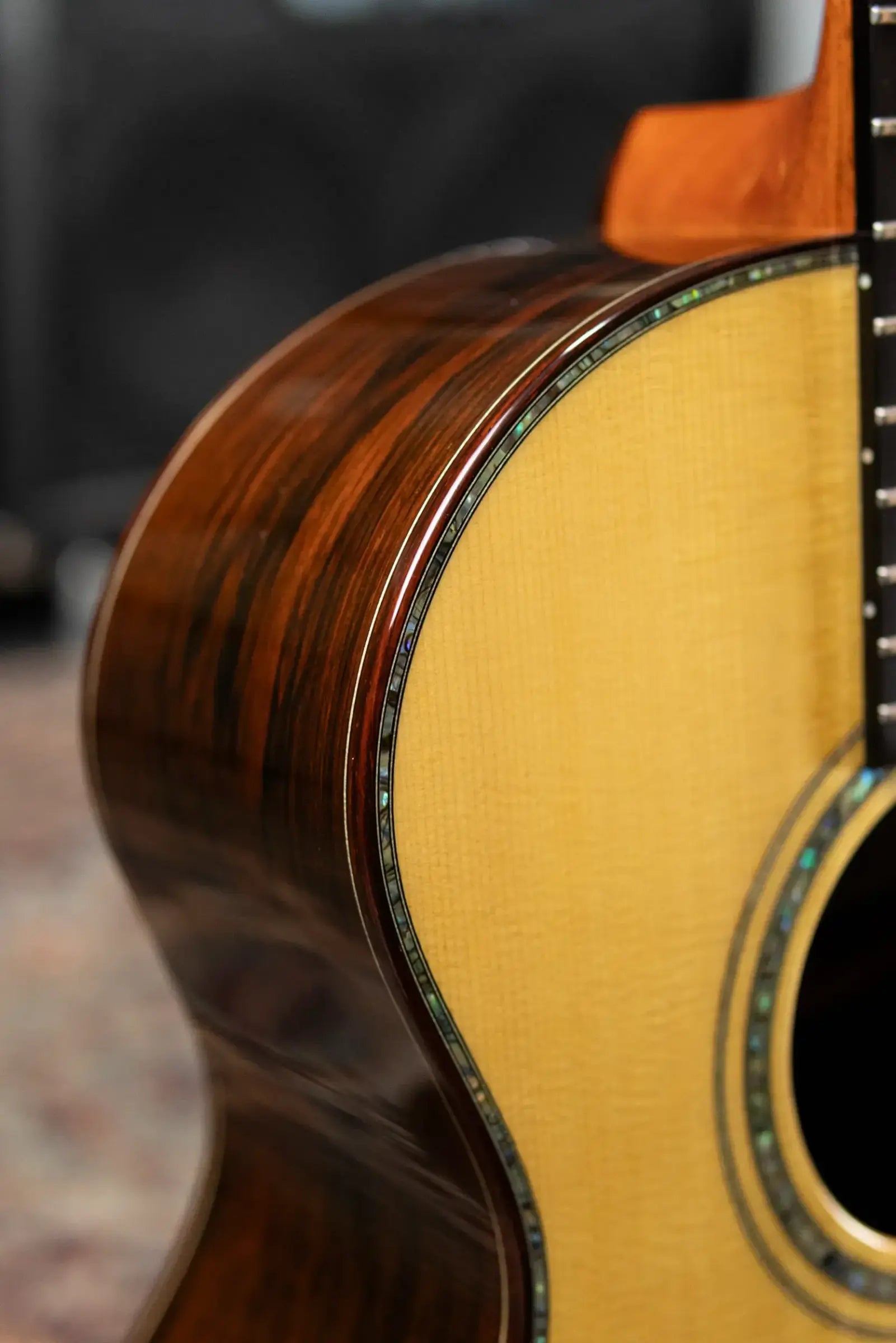 Ryan Guitars Mission Grand Concert Acoustic Guitar - Brazilian Rosewood/Adirondack with Hardshell Case - Used