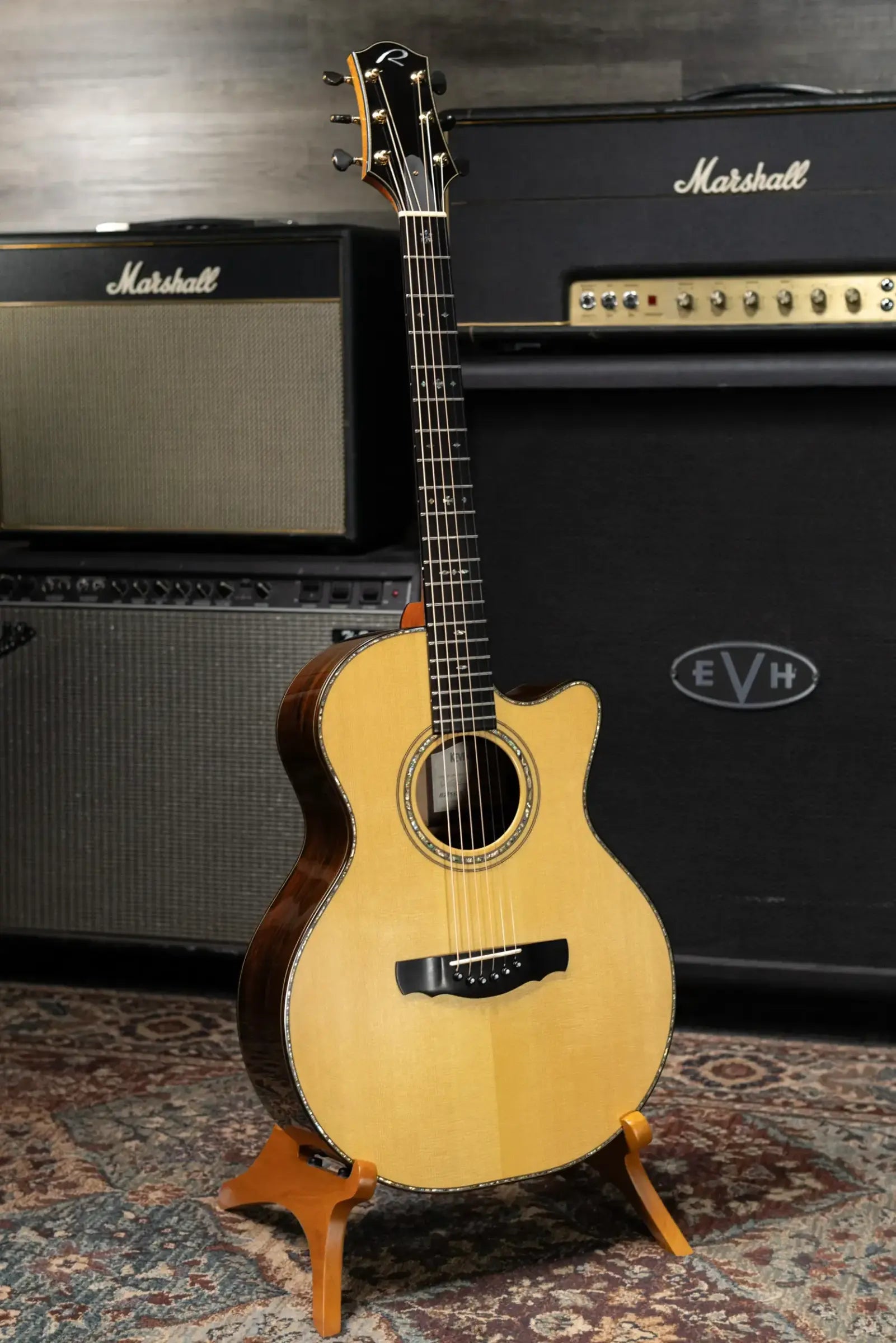 Ryan Guitars Mission Grand Concert Acoustic Guitar - Brazilian Rosewood/Adirondack with Hardshell Case - Used