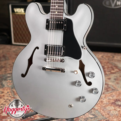 Gibson Custom Shop 1961 ES-335 Semi-Hollow Electric Guitar - Silver with Hardshell Case