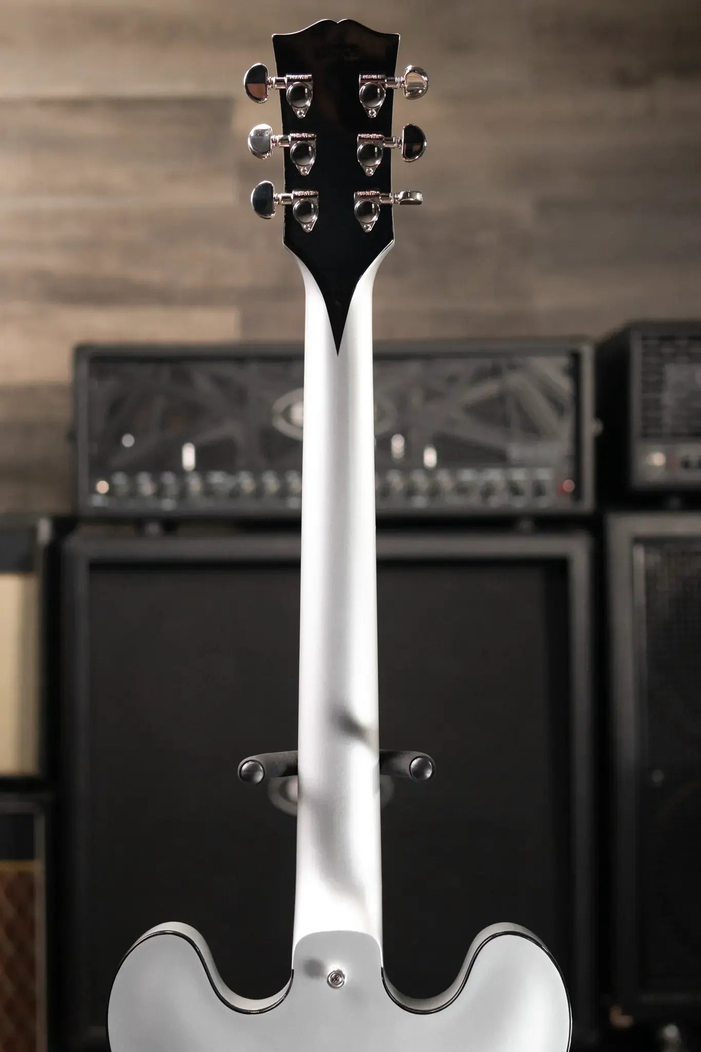 Gibson Custom Shop 1961 ES-335 Semi-Hollow Electric Guitar - Silver with Hardshell Case