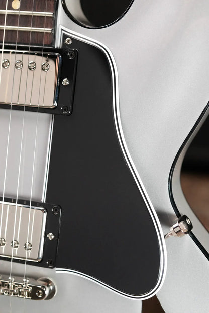 Gibson Custom Shop 1961 ES-335 Semi-Hollow Electric Guitar - Silver with Hardshell Case