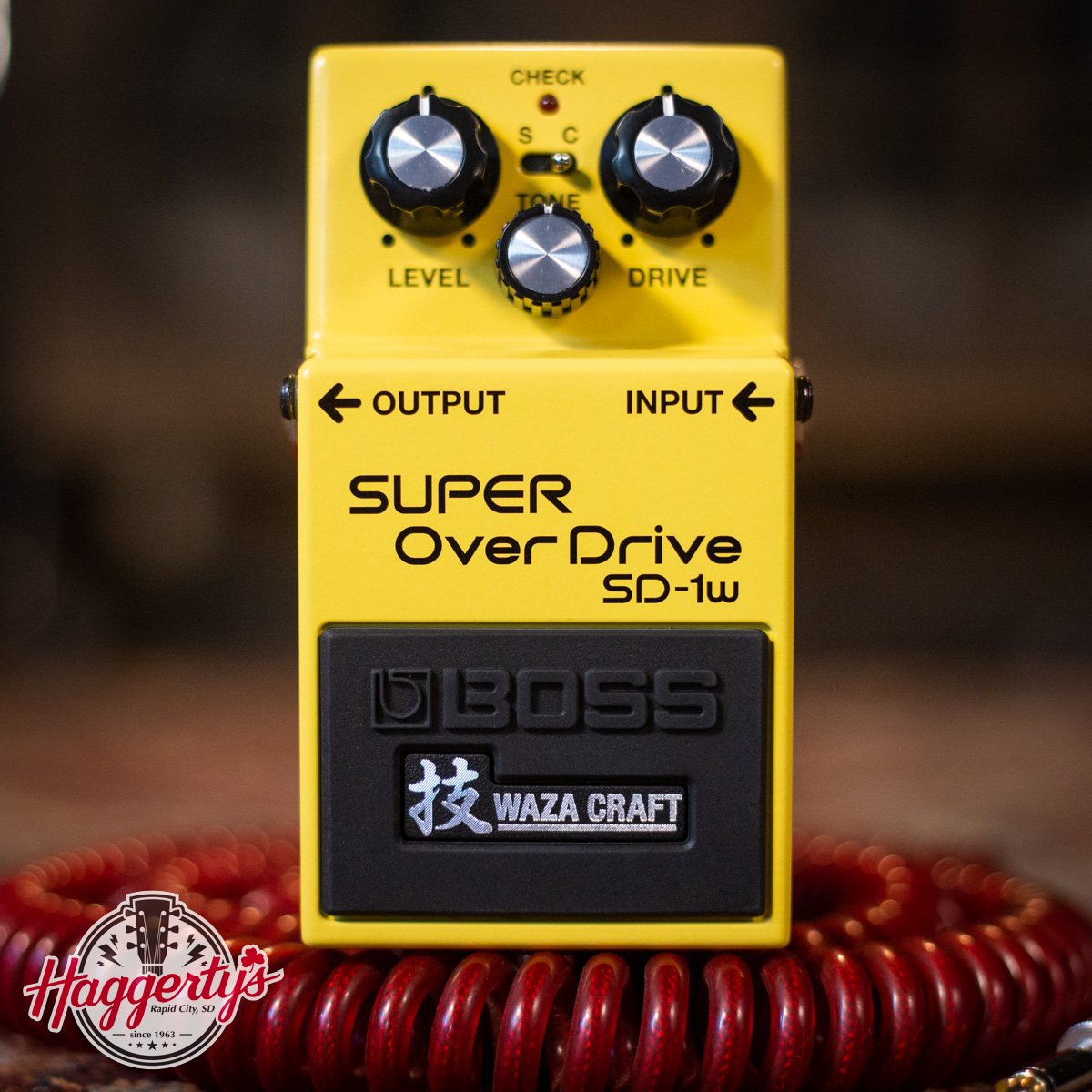 Boss SD-1w Super Overdrive Guitar Effects Pedal