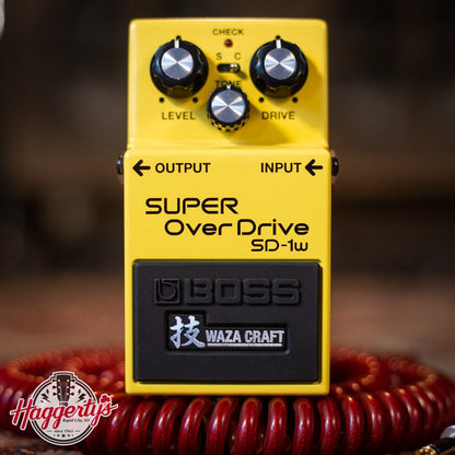 Boss SD-1w Super Overdrive Guitar Effects Pedal