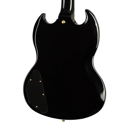 Gibson Custom Shop SG Custom 2-Pickup with Ebony Fingerboard Gloss Electric Guitar - Ebony with Hardshell Case