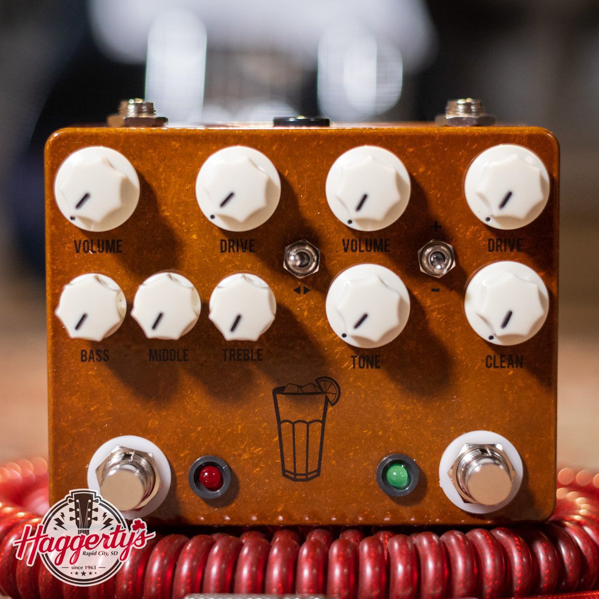 JHS Sweet Tea V3 Dual Overdrive/Distortion Guitar Effects  Pedal