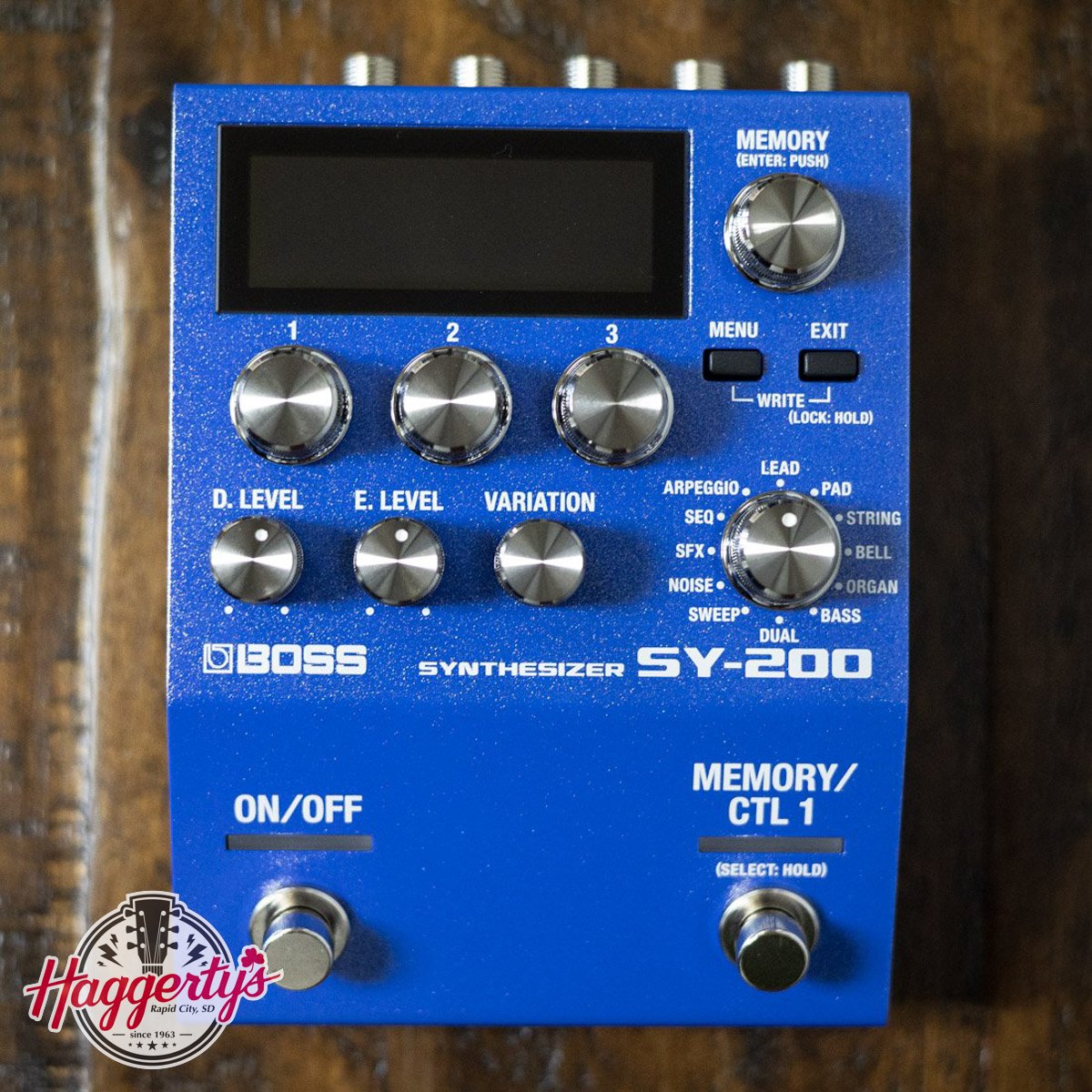 Boss SY-200 Synthesizer Guitar Effects Pedal