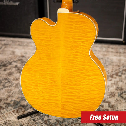 Samick Greg Bennett Design Lasalle JZ-2 Hollowbody Electric Guitar - Blonde with Hardshell Case - Used