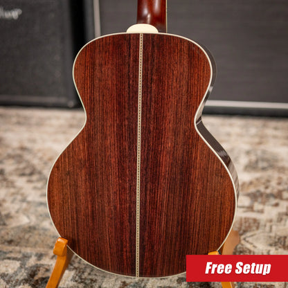 Santa Cruz Firefly Parlor Acoustic/Electric Guitar - Sinker Redwood/Indian Rosewood with Hardshell Case