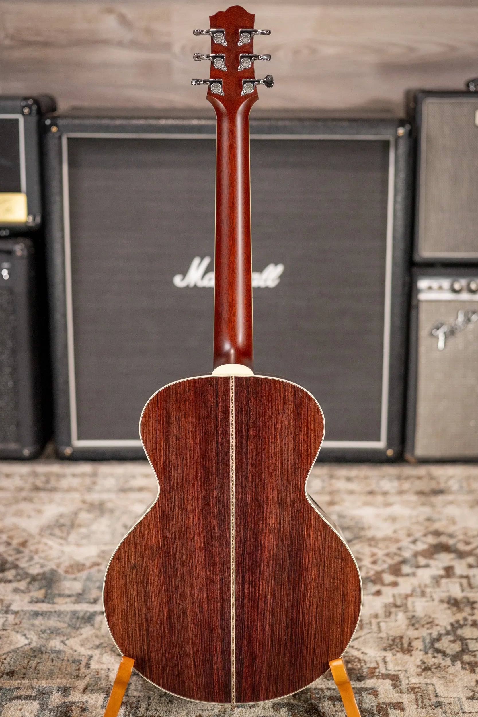 Santa Cruz Firefly Parlor Acoustic/Electric Guitar - Sinker Redwood/Indian Rosewood with Hardshell Case