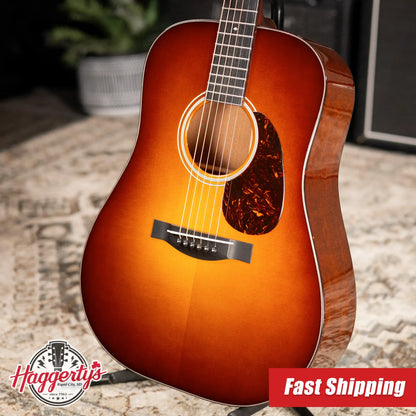 Santa Cruz D-Law Acoustic Guitar - Italian Spruce/Mahogany with Hardshell Case
