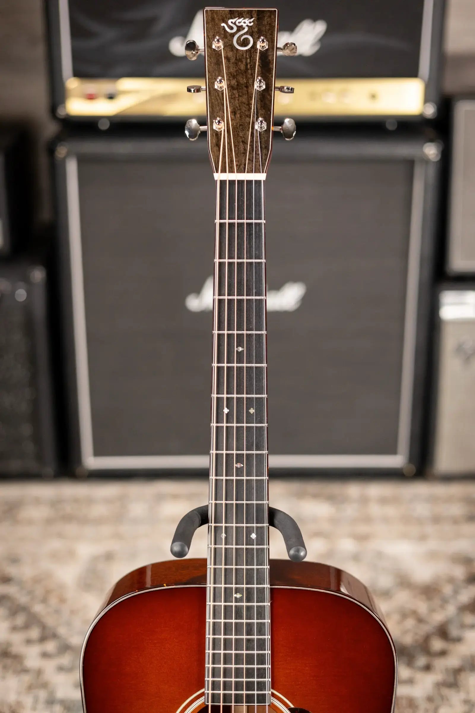 Santa Cruz D-Law Acoustic Guitar - Italian Spruce/Mahogany with Hardshell Case