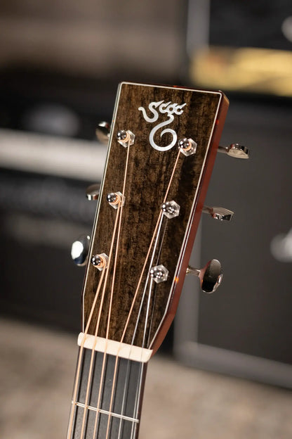 Santa Cruz D-Law Acoustic Guitar - Italian Spruce/Mahogany with Hardshell Case