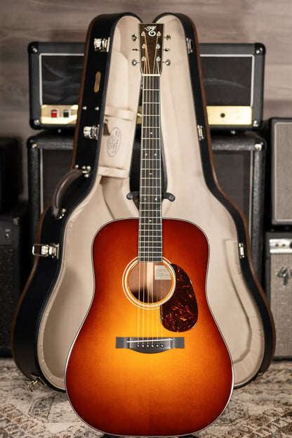 Santa Cruz D-Law Acoustic Guitar - Italian Spruce/Mahogany with Hardshell Case