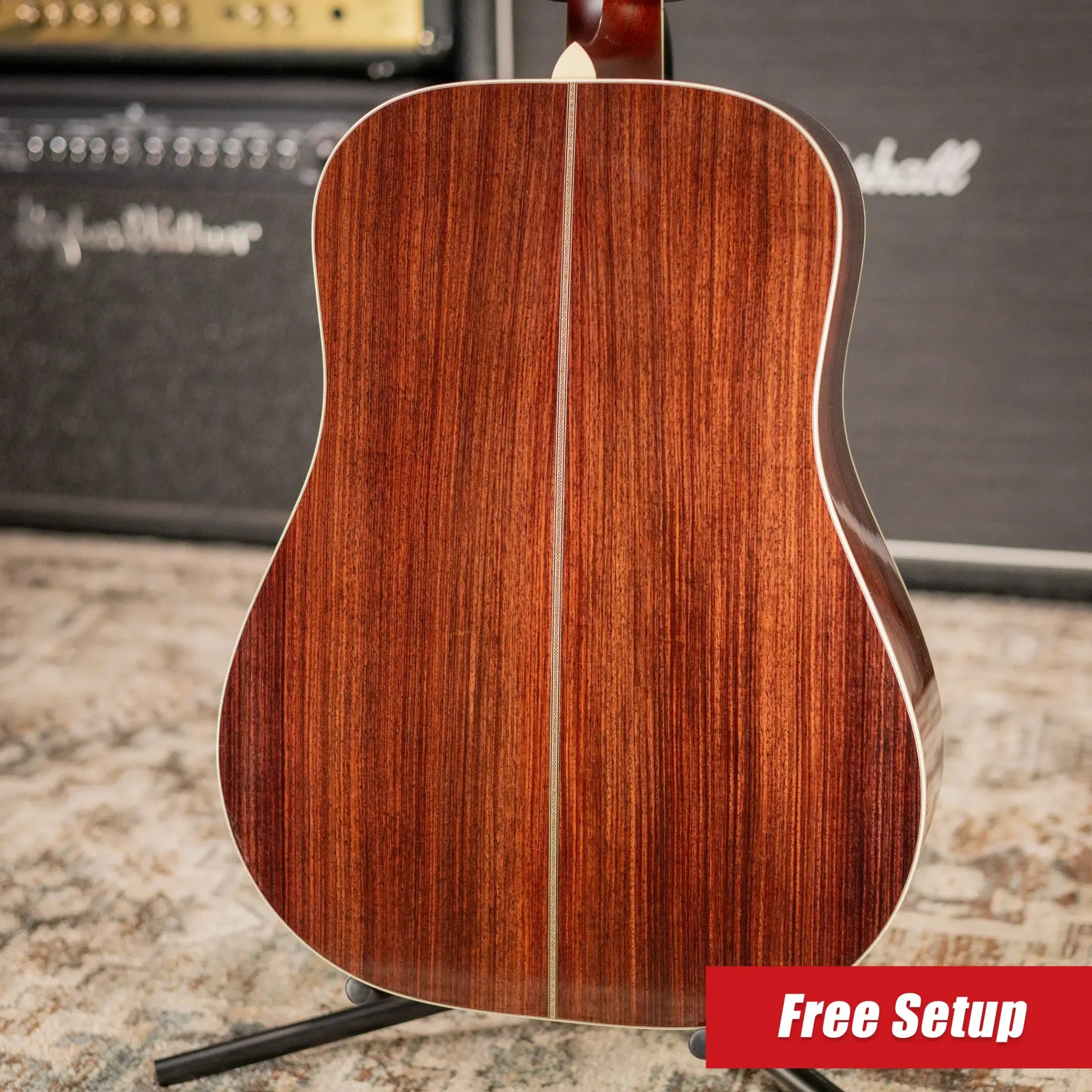 Santa Cruz Guitar Company Tony Rice Signature Founder Collection Acoustic Guitar with Hardshell Case