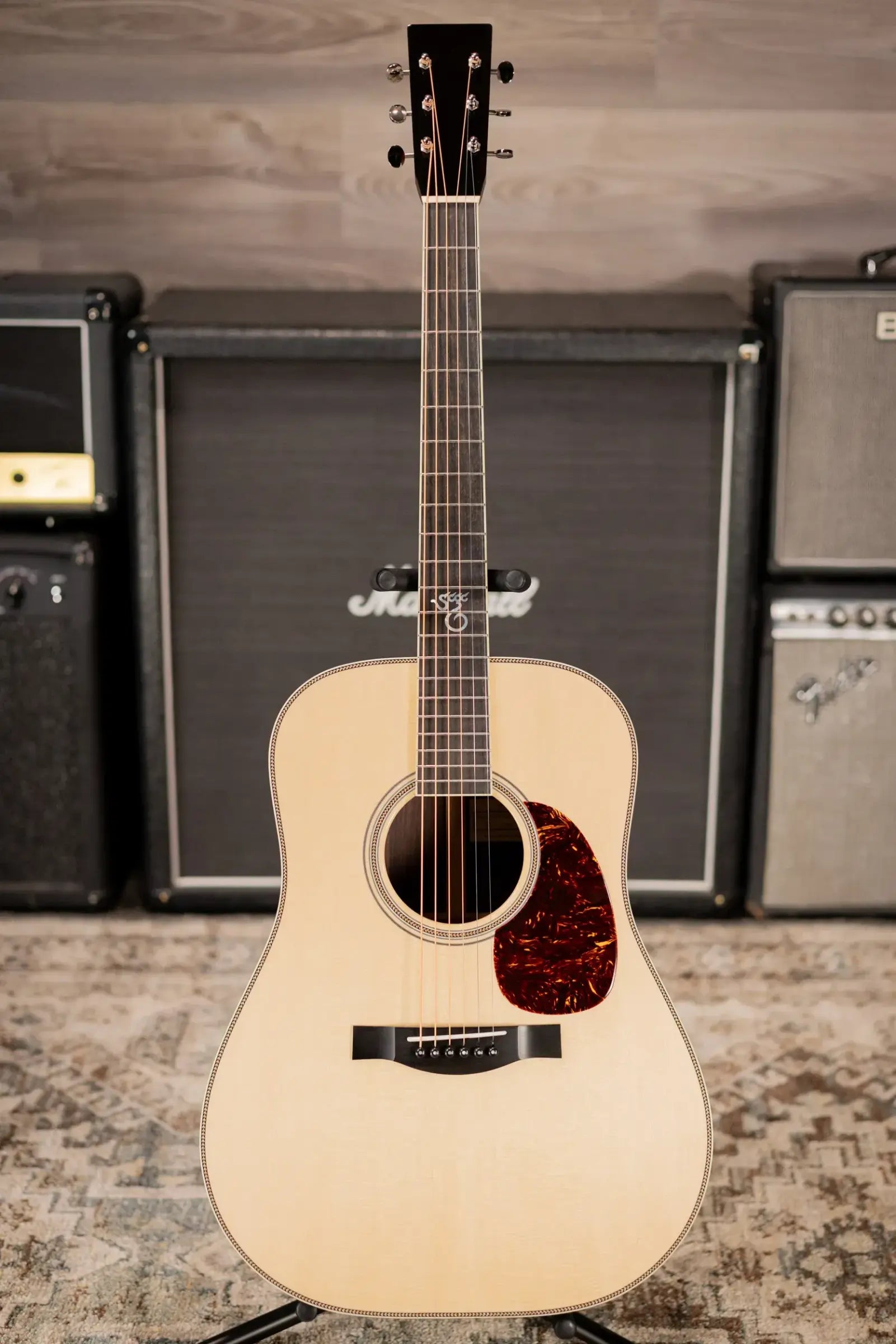 Santa Cruz Guitar Company Tony Rice Signature Founder Collection Acoustic Guitar with Hardshell Case