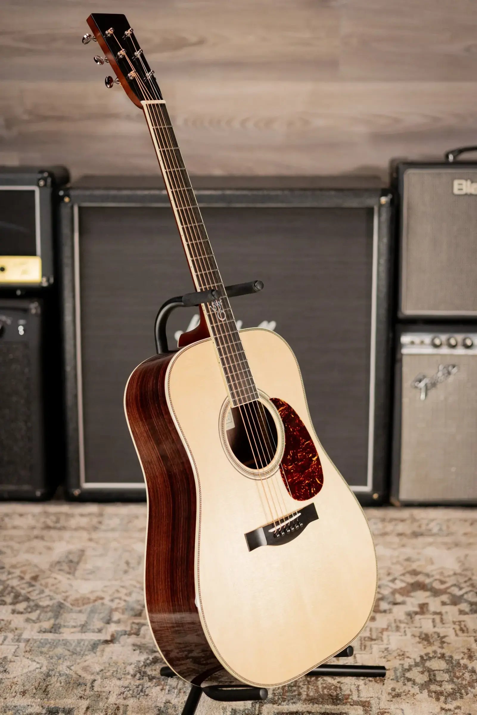 Santa Cruz Guitar Company Tony Rice Signature Founder Collection Acoustic Guitar with Hardshell Case