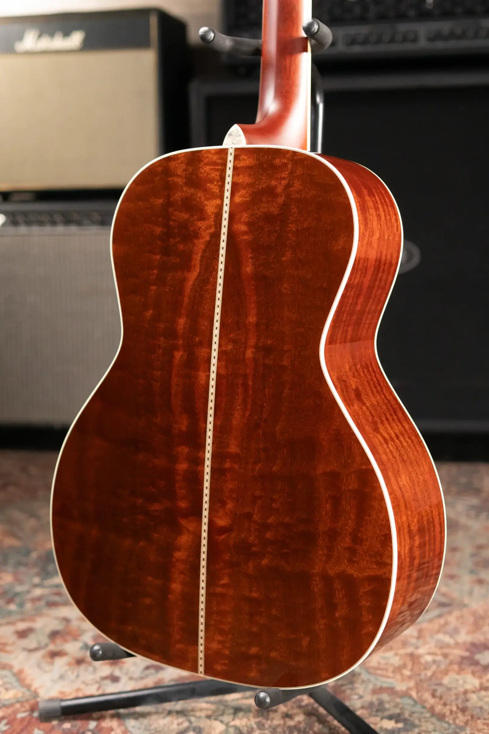 Santa Cruz H13 42 Style Acoustic Guitar - Orcas Island Cedar/Waterfall Bubinga with Hardshell Case
