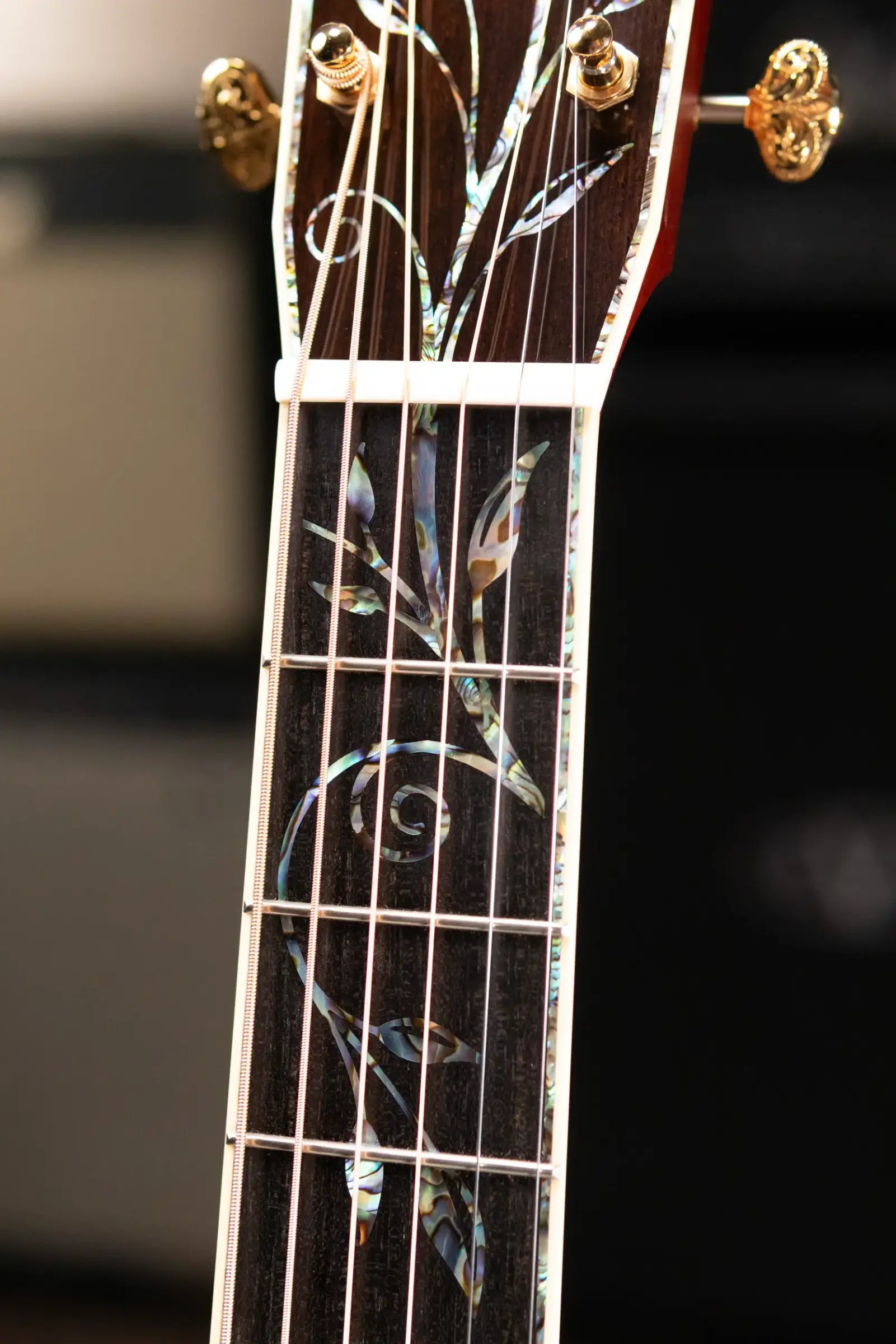 Santa Cruz H13 42 Style Acoustic Guitar - Orcas Island Cedar/Waterfall Bubinga with Hardshell Case