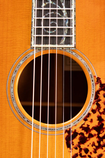 Santa Cruz H13 42 Style Acoustic Guitar - Orcas Island Cedar/Waterfall Bubinga with Hardshell Case