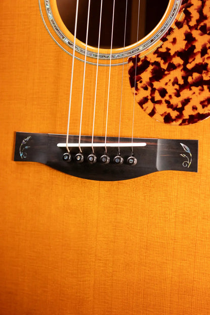 Santa Cruz H13 42 Style Acoustic Guitar - Orcas Island Cedar/Waterfall Bubinga with Hardshell Case