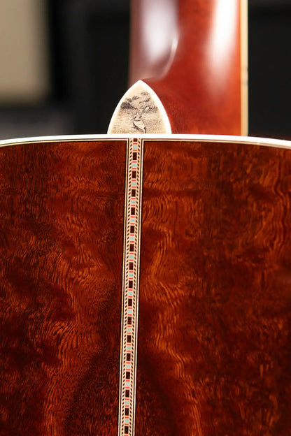 Santa Cruz H13 42 Style Acoustic Guitar - Orcas Island Cedar/Waterfall Bubinga with Hardshell Case