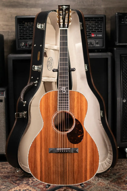 Santa Cruz H13 42 Style Acoustic Guitar - Sinker Redwood/Walnut with Hardshell Case