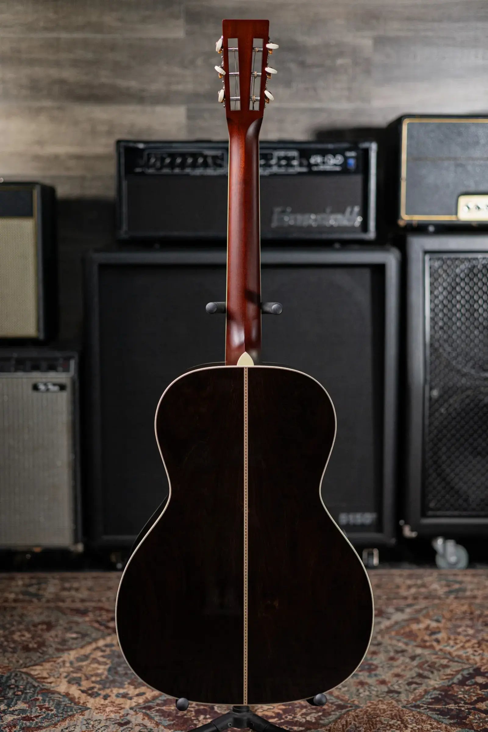 Santa Cruz H13 Acoustic Guitar - Bearclaw German Spruce/African Blackwood with Hardshell Case