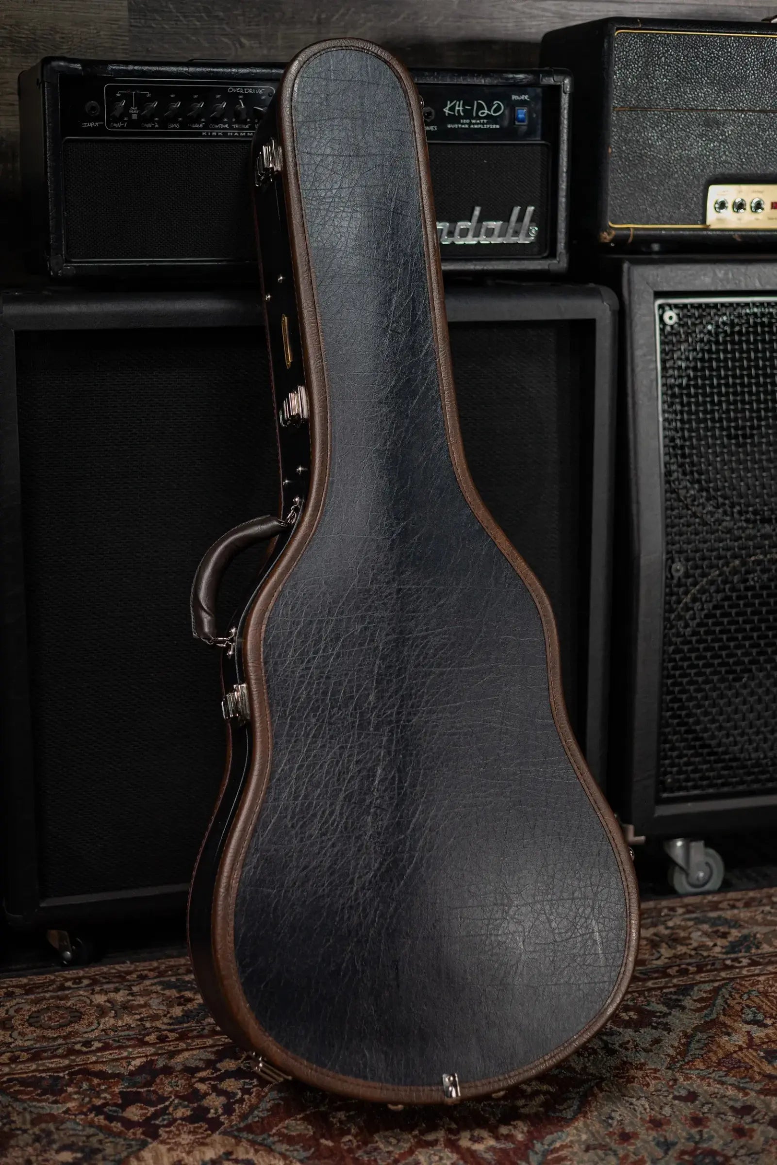 Santa Cruz H13 Acoustic Guitar - Bearclaw German Spruce/African Blackwood with Hardshell Case