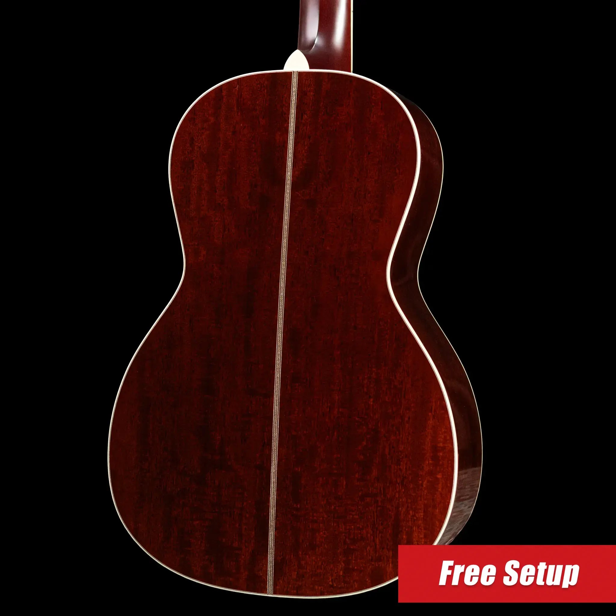 Santa Cruz Style 1 Acoustic Guitar - Adirondack/Mahogany with Hardshell Case