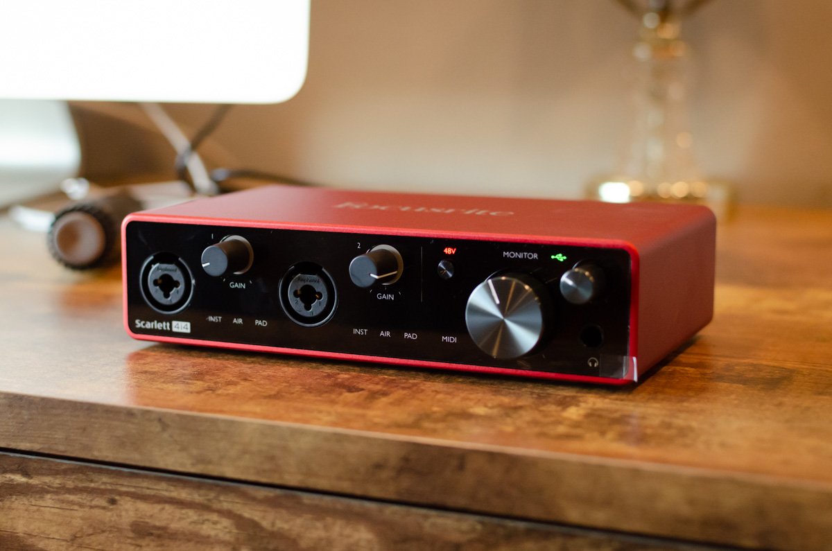 Focusrite Scarlett 4i4 3rd Gen Audio Interface