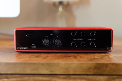 Focusrite Scarlett 4i4 3rd Gen Audio Interface