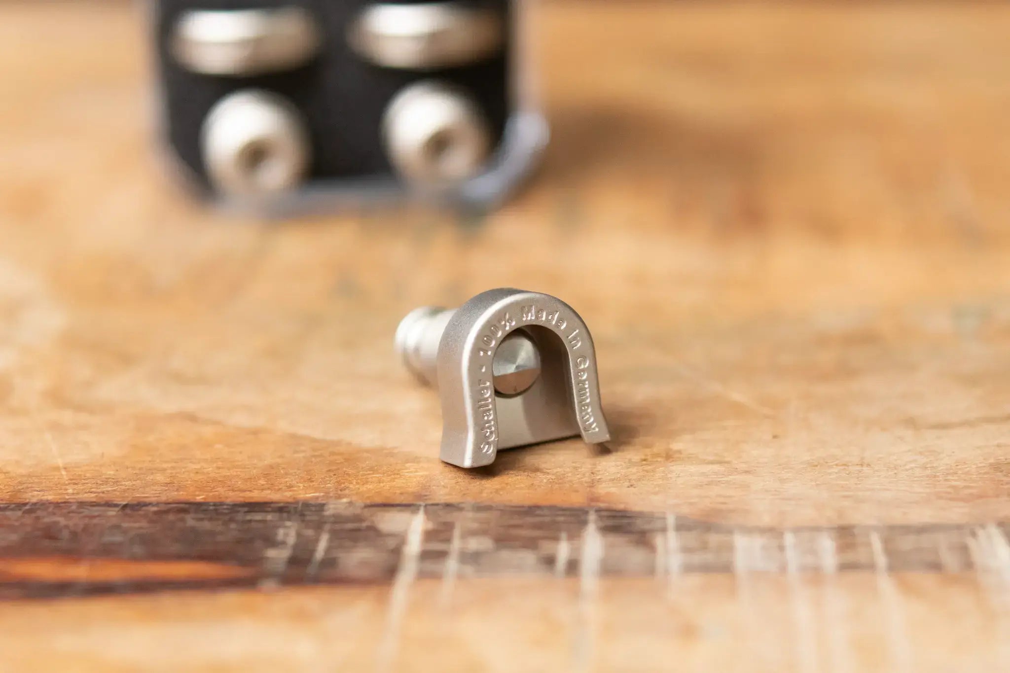 Schaller S-Locks Security Strap Locks - Satin Pearl