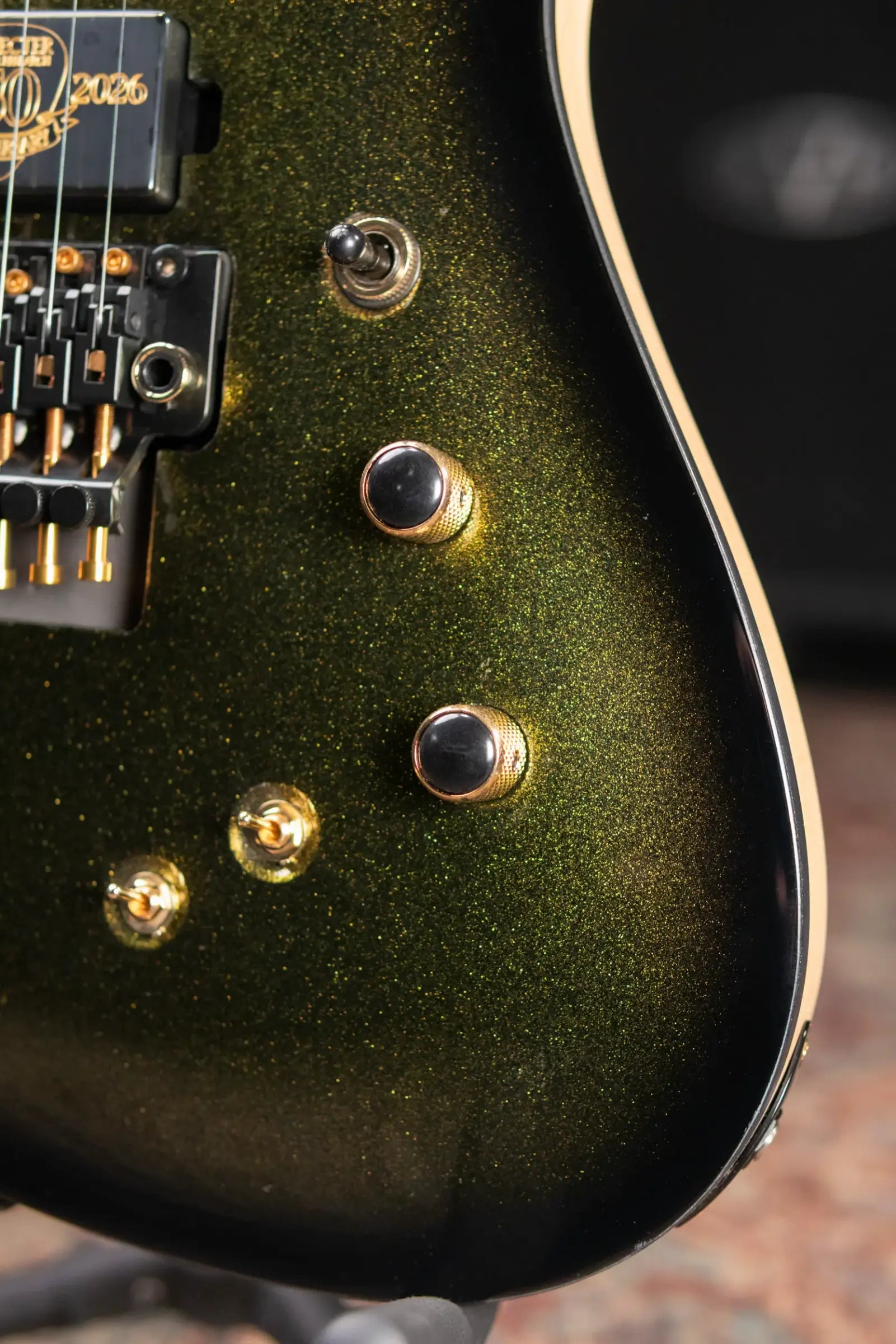 Schecter Avenger FR-S 50th Anniversary Electric Guitar - 50th Gold Burst