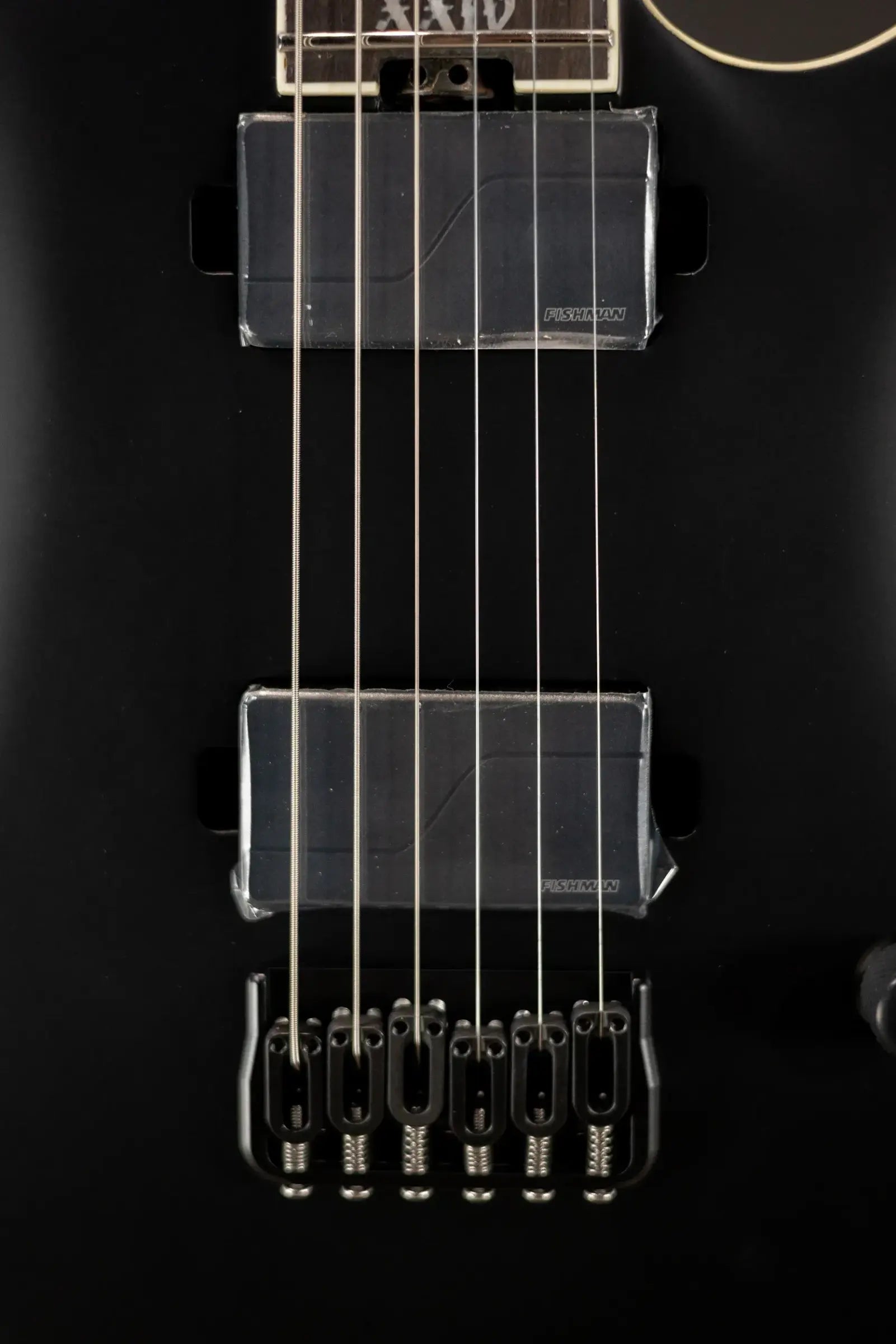 Schecter C-1 SLS Elite Evil Twin Electric Guitar - Satin Black