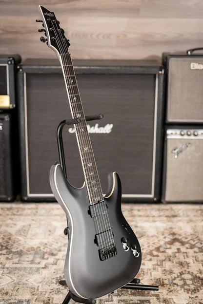 Schecter C-1 SLS Elite Evil Twin Electric Guitar - Satin Black