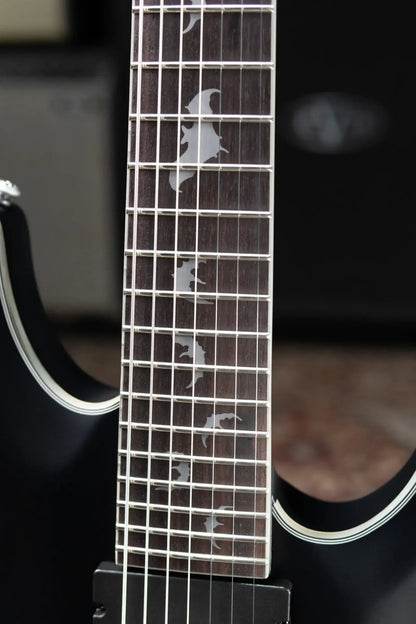 Schecter Damien Platinum-7 7-String Electric Guitar - Satin Black