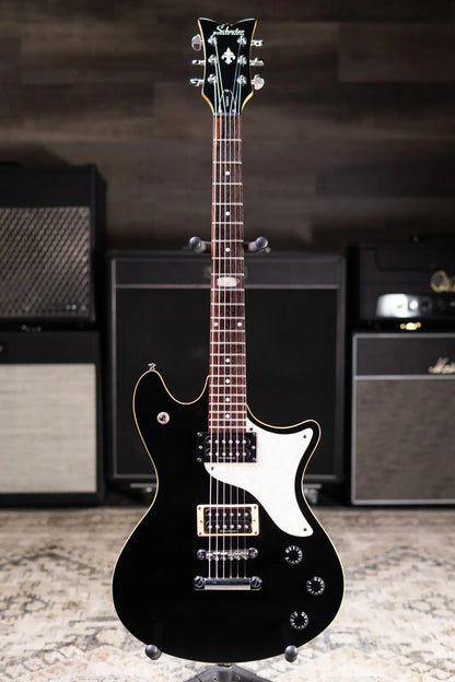 Schecter Diamond Series Tempest Electric Guitar - Black with Gig Bag - Used