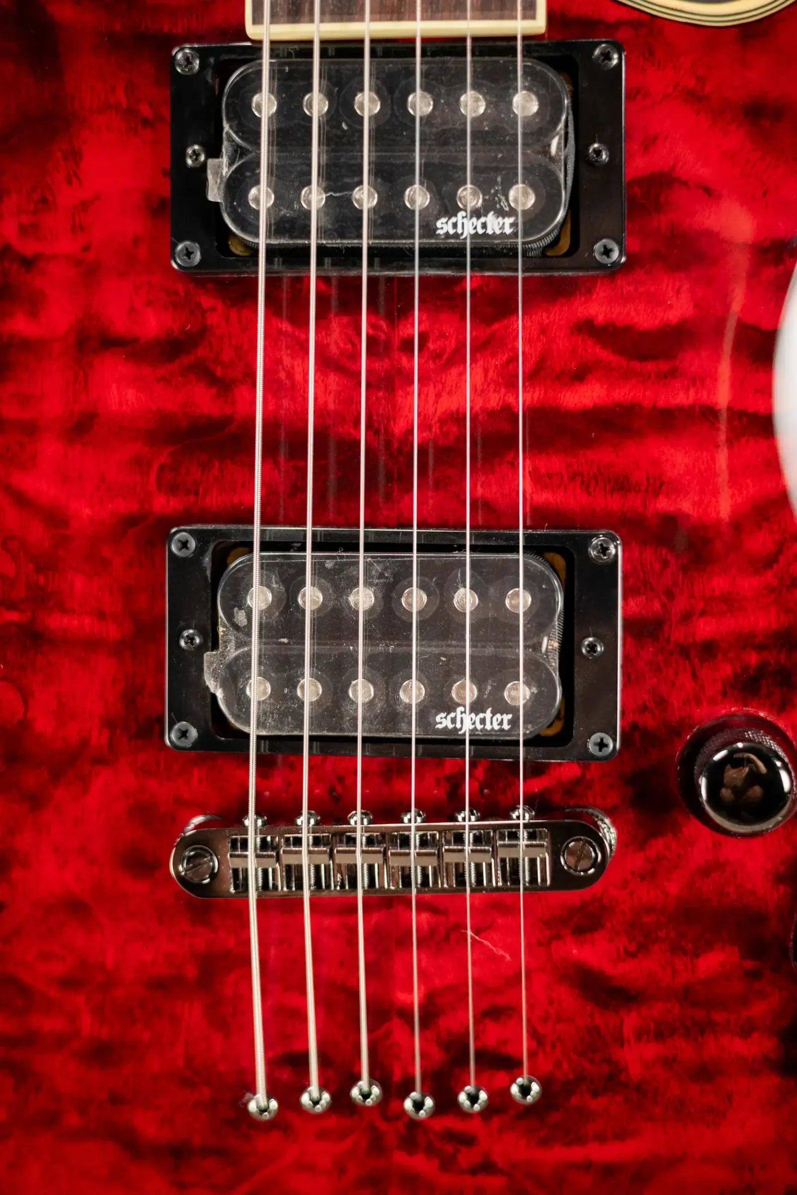 Schecter Omen Extreme-6 Electric Guitar - Black Cherry
