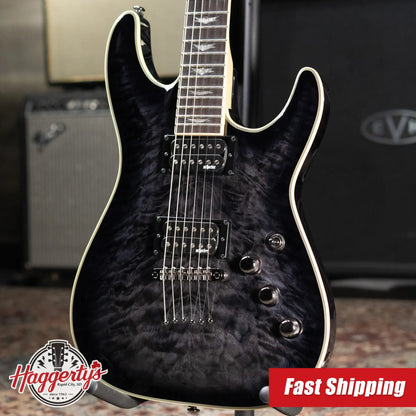 Schecter Omen Extreme-6 Electric Guitar - See Thru Black