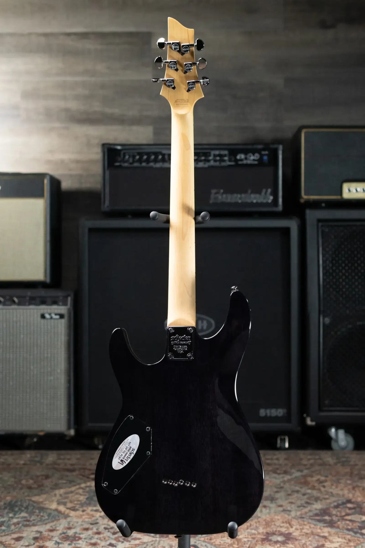 Schecter Omen Extreme-6 Electric Guitar - See Thru Black