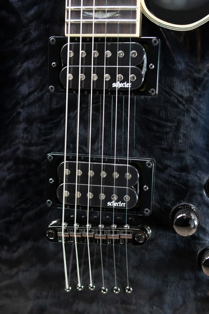 Schecter Omen Extreme-6 Electric Guitar - See Thru Black