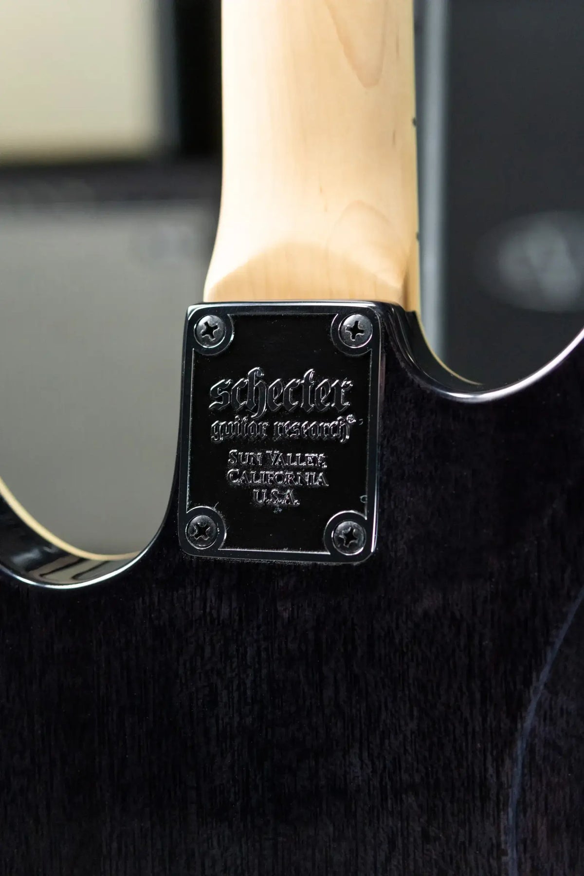 Schecter Omen Extreme-6 Electric Guitar - See Thru Black