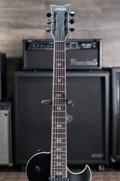 Schecter Solo-II SLS Elite Evil Twin Electric Guitar - Satin Black