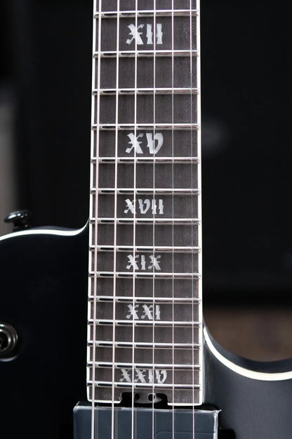Schecter Solo-II SLS Elite Evil Twin Electric Guitar - Satin Black