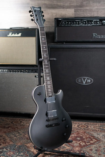 Schecter Solo-II SLS Elite Evil Twin Electric Guitar - Satin Black