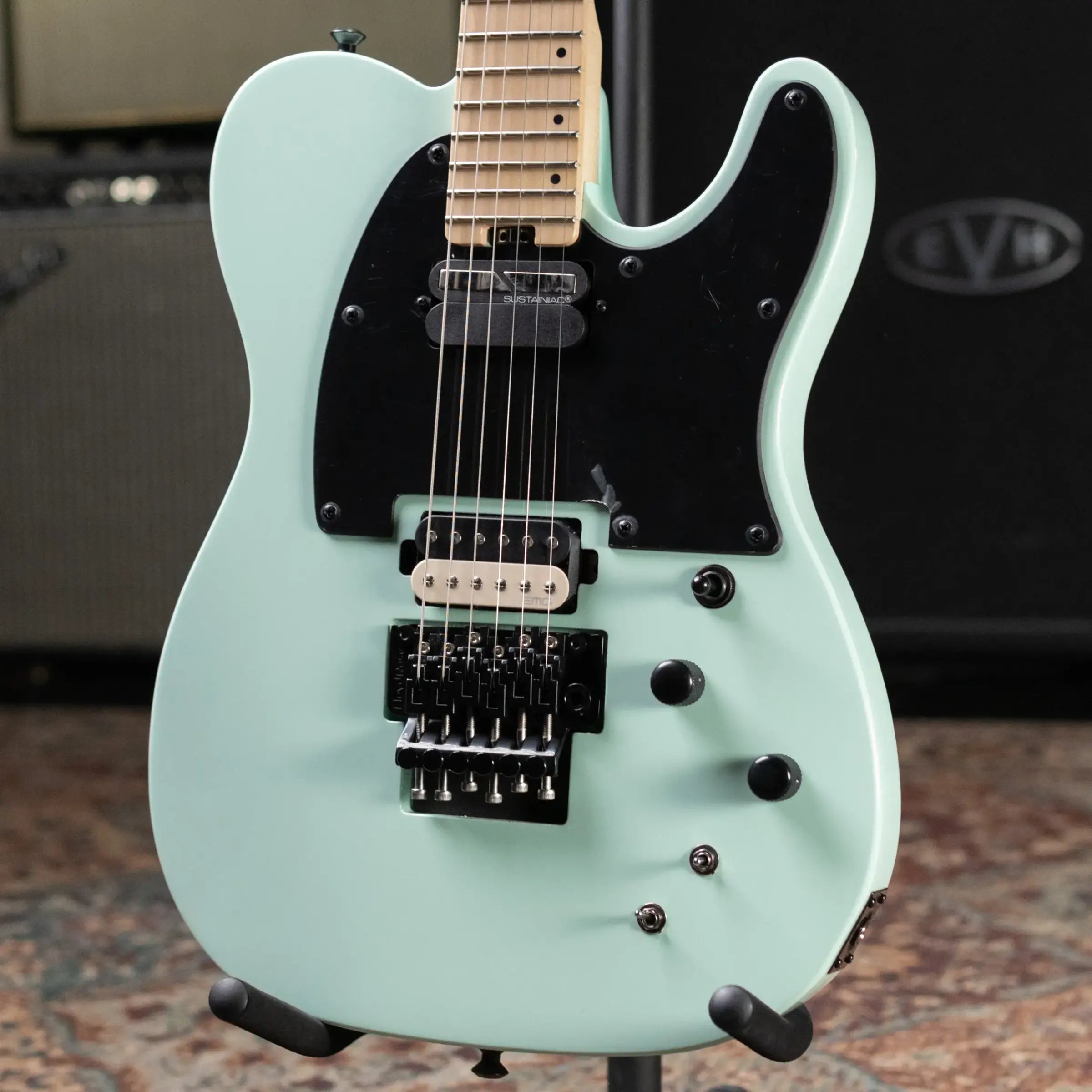 Schecter Sun Valley Super Shredder PT FR S Electric Guitar - Seafoam Green with Hardshell Case - Used