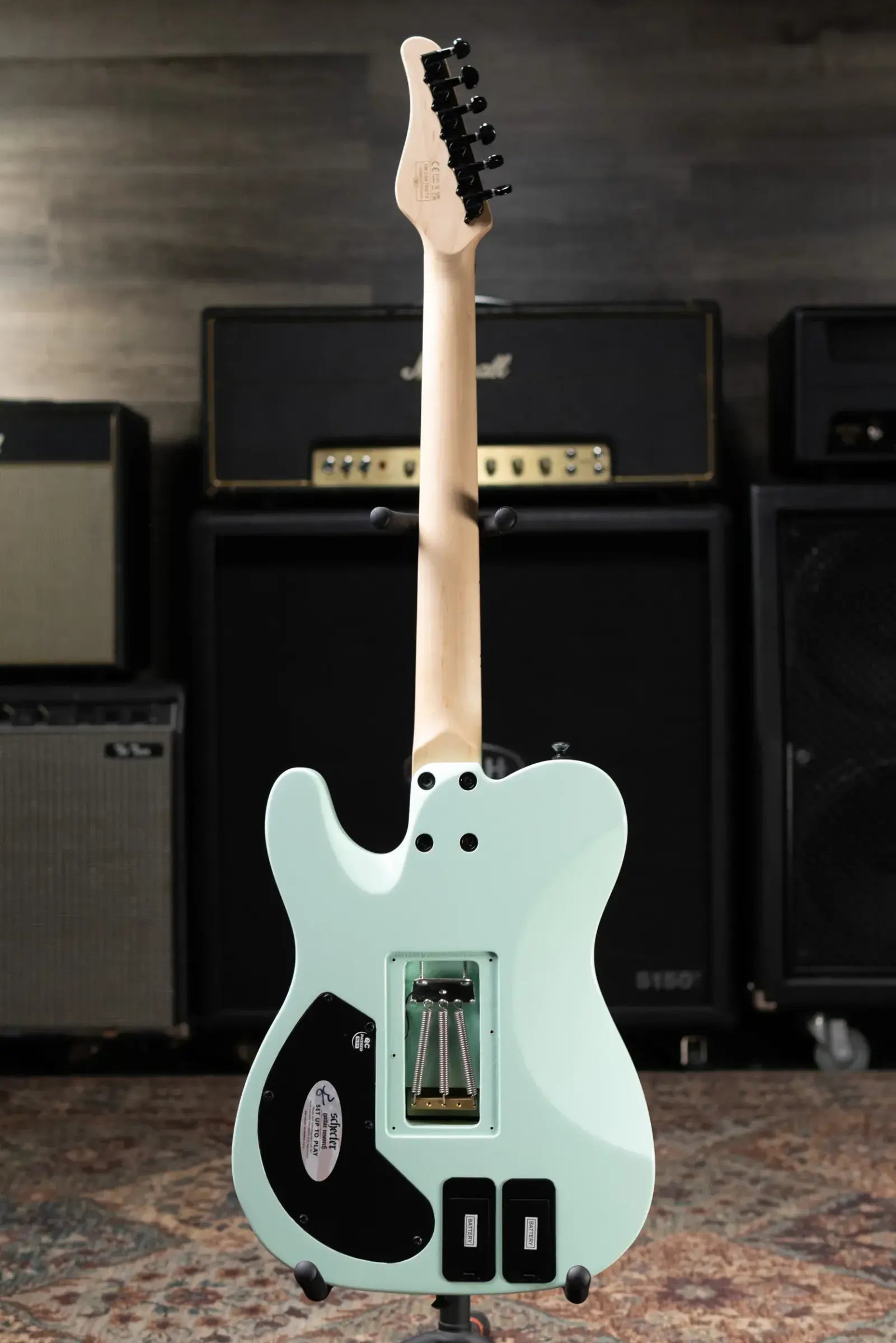 Schecter Sun Valley Super Shredder PT FR S Electric Guitar - Seafoam Green with Hardshell Case - Used
